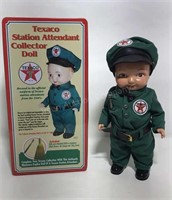 Texaco Gas Station Attendant Doll 13"