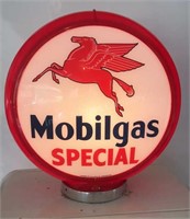 Mobil Special Gas Pump Globe