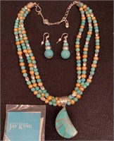 Jay King Necklace & Earring Set