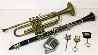 Signet Clarinet,Trumpet and Microphone cover/body
