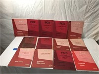 Assorted Lot Of Fox Instruction & Parts Manual & B