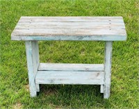 Nice Bench or Small Table, 2 ft x 10.5” x 18” h