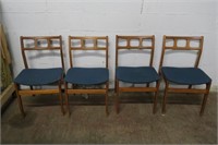 4 Mid-Century Modern Dining Chairs