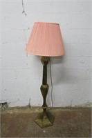 Ornate Brass Floor Lamp