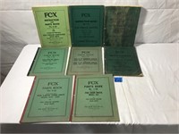 Assorted Fox Instruction & Parts Book