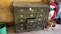 Vintage Metal Work Cabinet