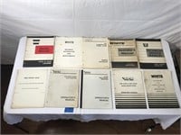 Assorted White Manuals