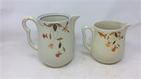 Two Jewel tea pitchers