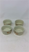 Four small Jewel tea bowls