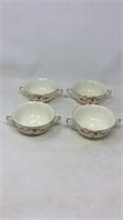 Four small Jewel tea bowls
