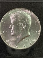 1964 Kennedy Silver Half BU