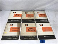 Oliver Parts Catalog & Operator’s Manuals Etc