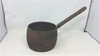 Vintage steel pot