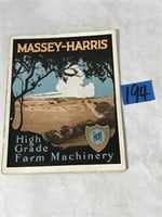 Massey-Harris High Grade Farm Machinery Book