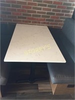 4' x 27" Marble Top Dining Table