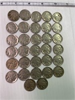 32 Full Date Buffalo Nickels