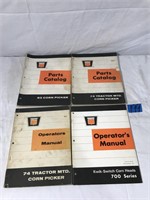Oliver Parts Catalogs & Operator’s Manuals