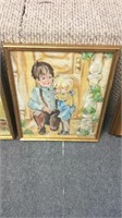 Picture of two boys approximately 17”x14”