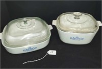 CORNING WARE DISHES WITH LIDS
