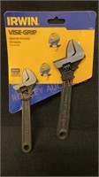 Irwin 6” and 8” Vise Grip Wrenches