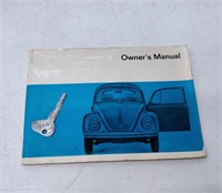 volkswagen owner's manual and key