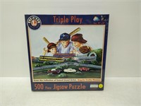lionel triple play 500 piece jigsaw puzzle