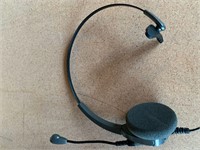 Plantronics H91 - over-the-head headset and cable