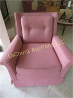 vintage upholstered occasional chair