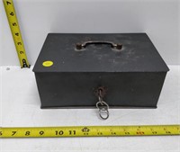 vintage lock box