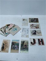30 vintage post cards