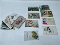 30 vintage post cards