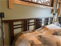 Shinto collection k sz headboard by Gump...