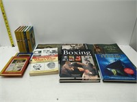 assorted non-fiction books - boxing, etc.