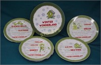 Winter Wonderland Plates