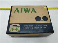 aiwa TP-40 transistor tape recorder 2 motor