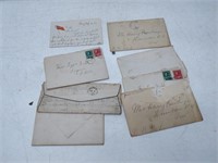 lot of vintage envelopes and letters