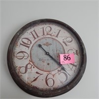 "WELCOME TO OUR HOME" WALL CLOCK 24 IN