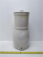 stoneware cooler with spigot