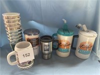 Assorted Sports Mugs and Cups