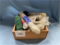 Assorted Box of Rope and Yarn
