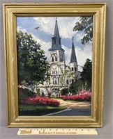 Paul De La Fille New Orleans Oil Painting