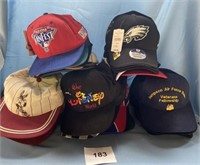Collection of Hats,(1)Baseball Themed Necktie