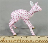 Hand Painted Herend Deer Figurine