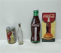 lot of misc coca cola collectibles