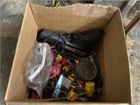 Box of Electrical components, wire nuts and Misc