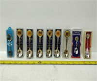 lot of collector spoons