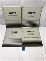 4 White Farm Equipment Parts Catalog & More