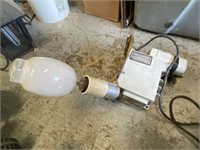 Working Holophane Lamp Light