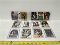 lot of 13 basketball cards