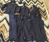 World war II Navy uniforms and suitcase